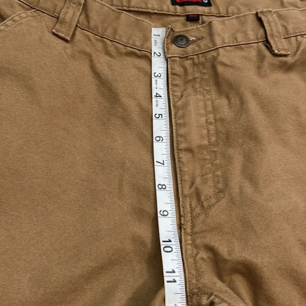 Wolverine Carpenter Pants Hammer Loop Light Brown… - image 7